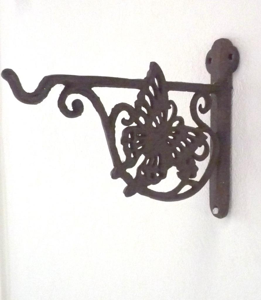 gietijzeren wandbeugel/muurbeugel voor bel of plant, Antiek en Kunst, Ophalen of Verzenden