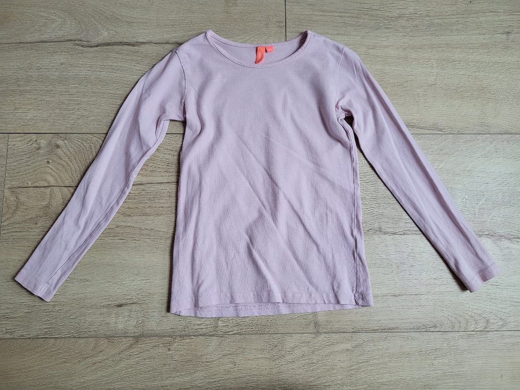 GIRLS roze longsleeve maat 134 ~ SJ2025, Kinderen en Baby's, Kinderkleding | Maat 134, Gebruikt, Meisje, Ophalen of Verzenden