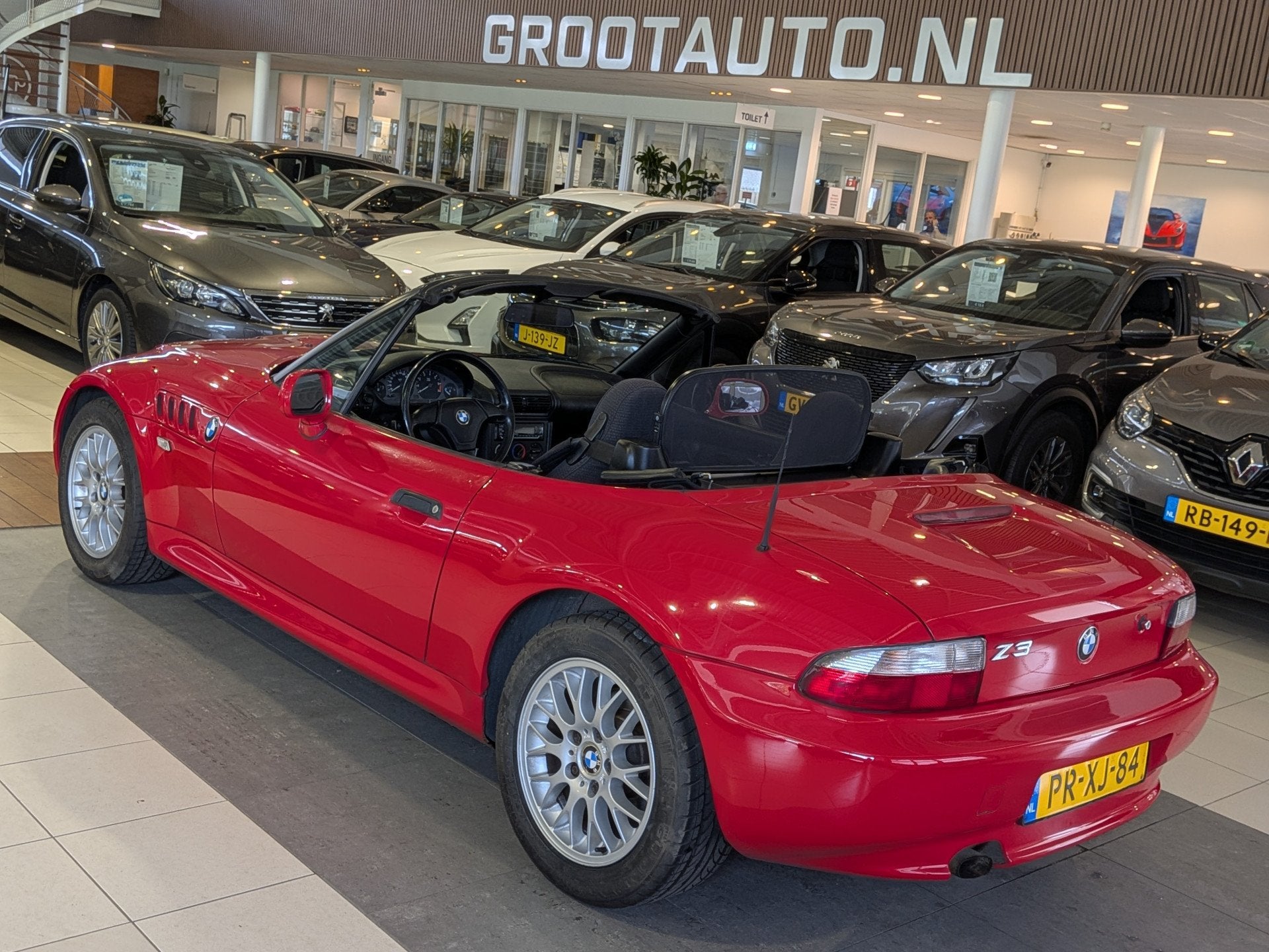 BMW Z3 Roadster 1.8 NAP, Stuurbekrachtiging (bj 1996), foto 3