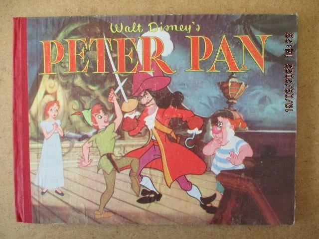 adv6091 peter pan plaatjes boek, Eén stripboek, Ophalen, Gelezen