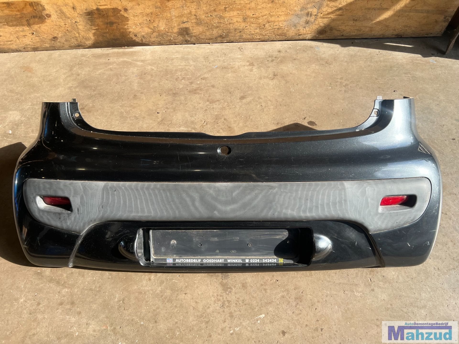 CITROEN C1 Grijs KTA achterbumper 2005-2014, Gebruikt, Citroën, Stellantis N.V., Ophalen of Verzenden