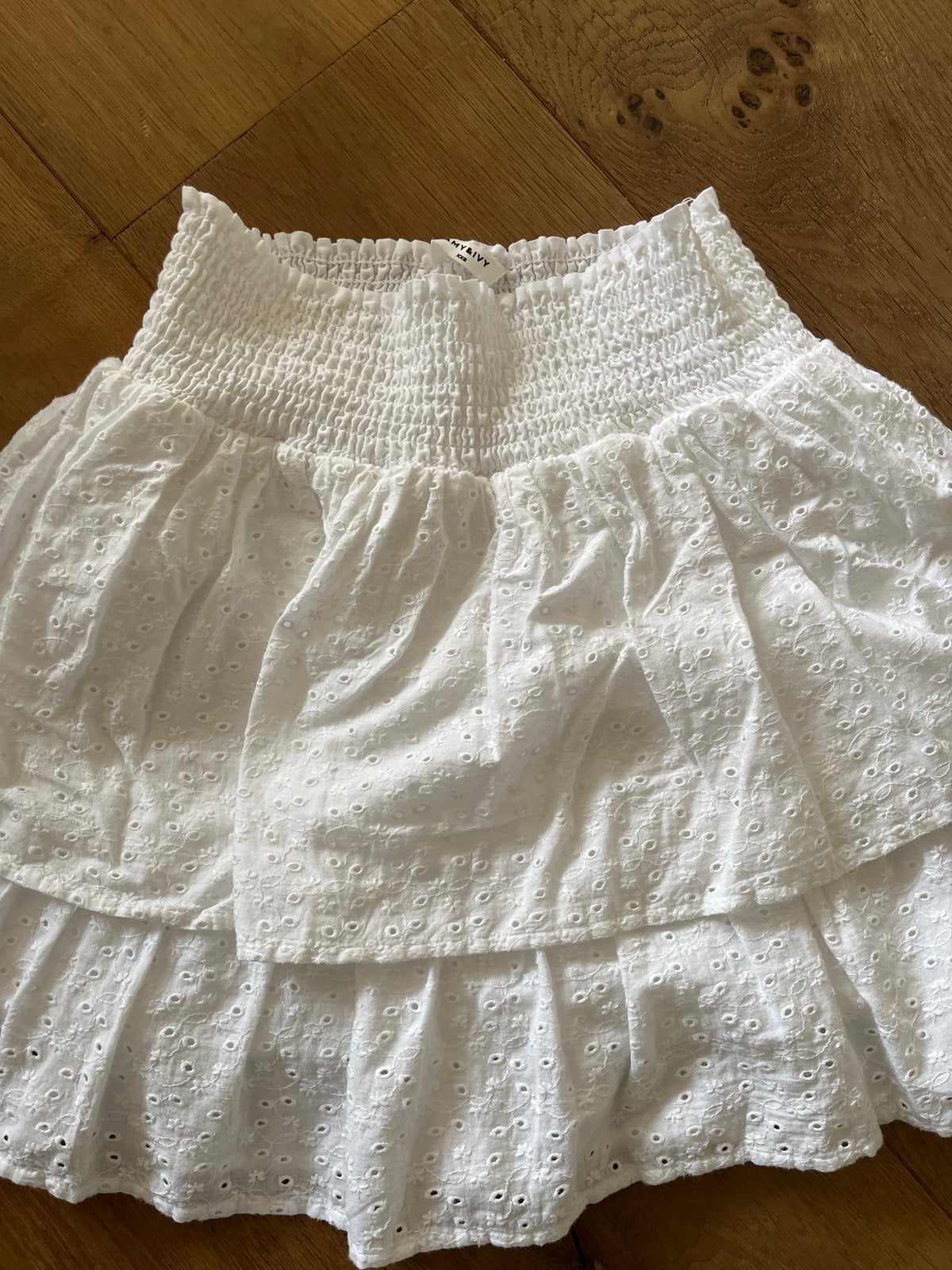 Amy & Ivy rokje maat XXS zo goed als nieuw, Wit, Ophalen of Verzenden, Zo goed als nieuw, Maat 34 (XS) of kleiner