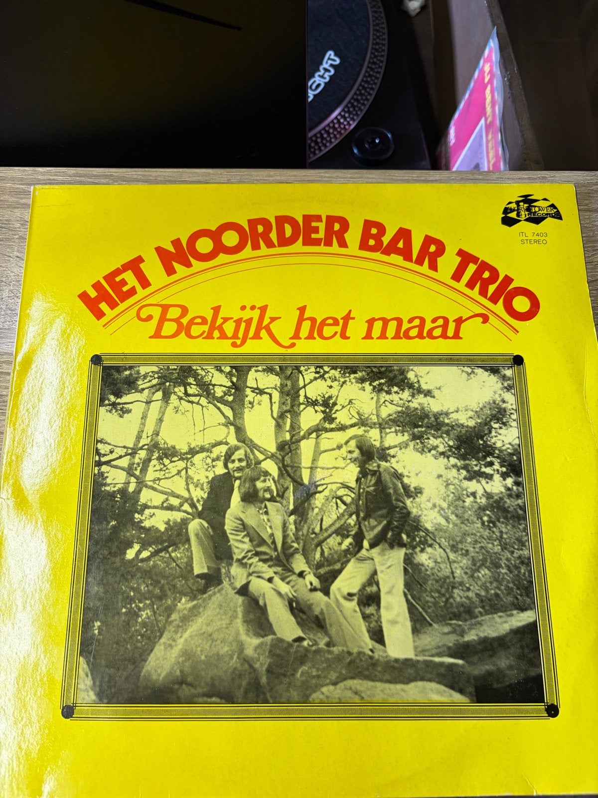 Het Noorder Bar Trio - Bekijk het maar LP, Cd's en Dvd's, Vinyl | Nederlandstalig, LP, Gebruikt, Ophalen of Verzenden, 12 inch