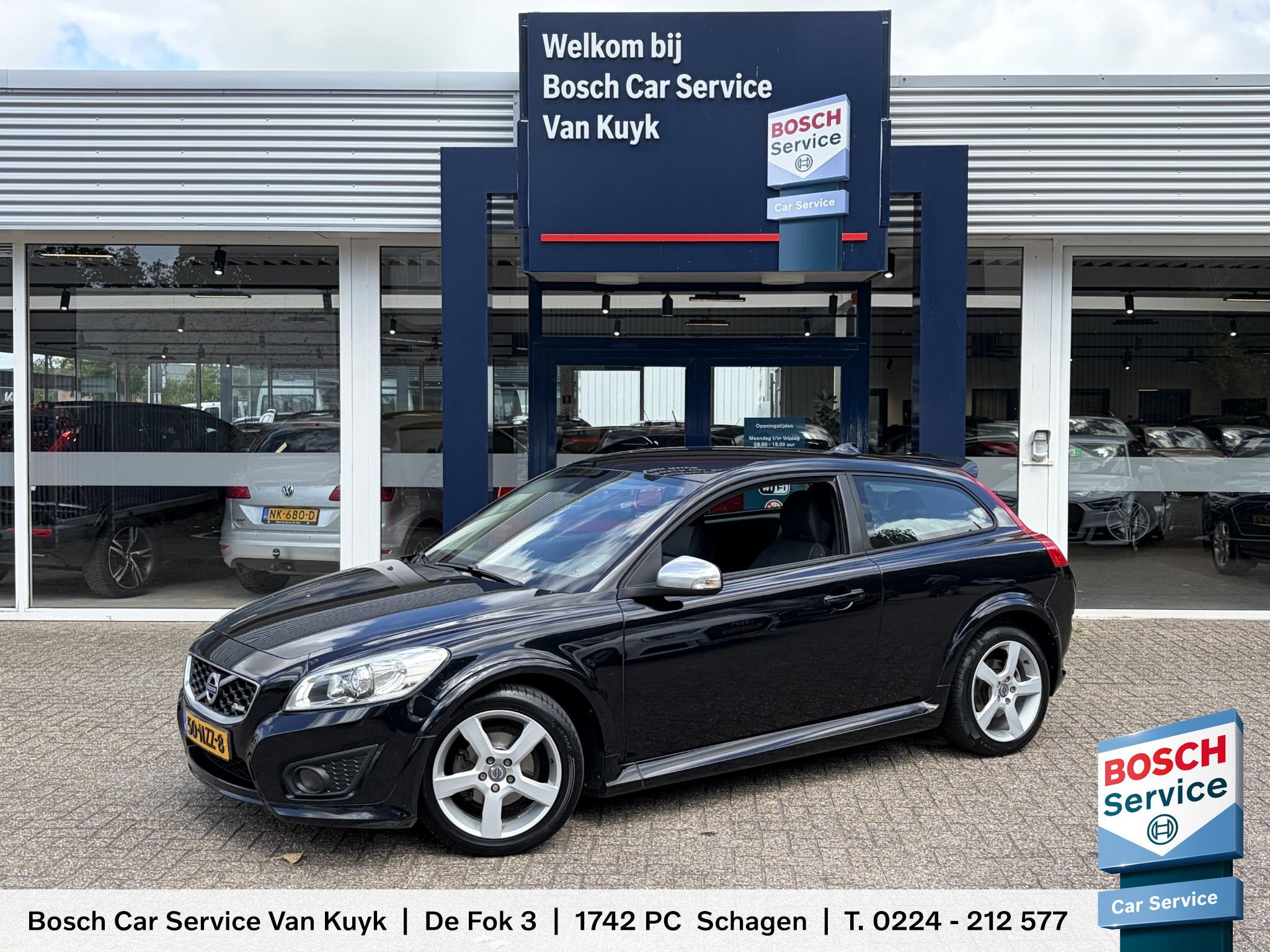 Volvo C30 1.6 R-Edition / R-Design-Exterieur / NL-Auto / Dea, Auto's, Volvo, Voorwielaandrijving, 101 pk, Gebruikt, Zwart