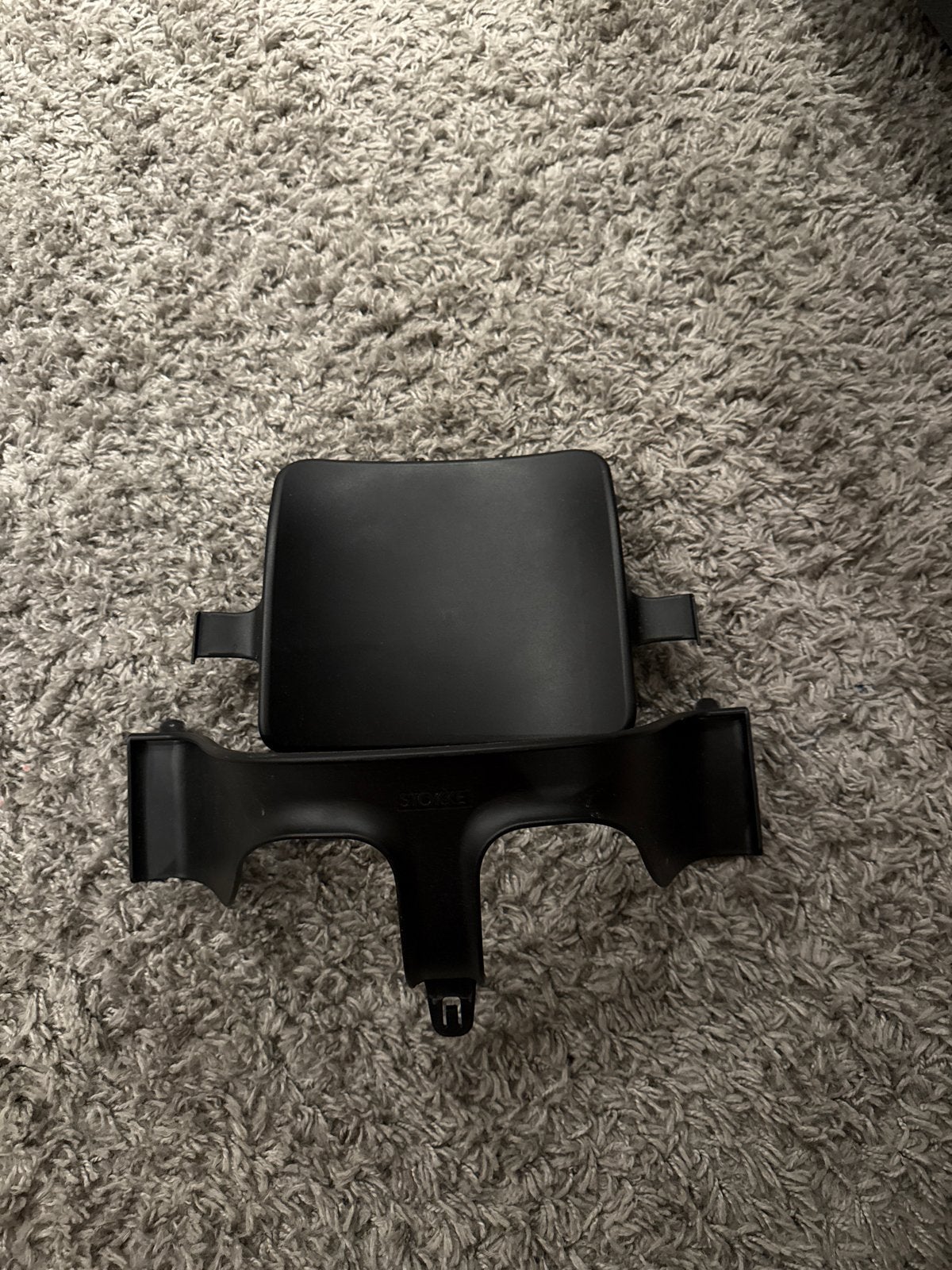 Stokke Tripp Trapp babyset V2 Zwart (2 stuks beschikbaar), Kinderen en Baby's, Ophalen of Verzenden, Zo goed als nieuw, Meegroeistoel