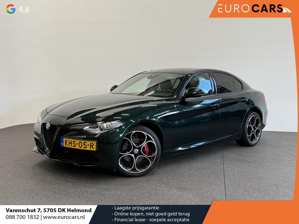 Alfa Romeo Giulia 2.0T 200pk Sprint Aut. Navigatie Apple Car, Automaat, 745 kg, Achterwielaandrijving, Leder en Stof
