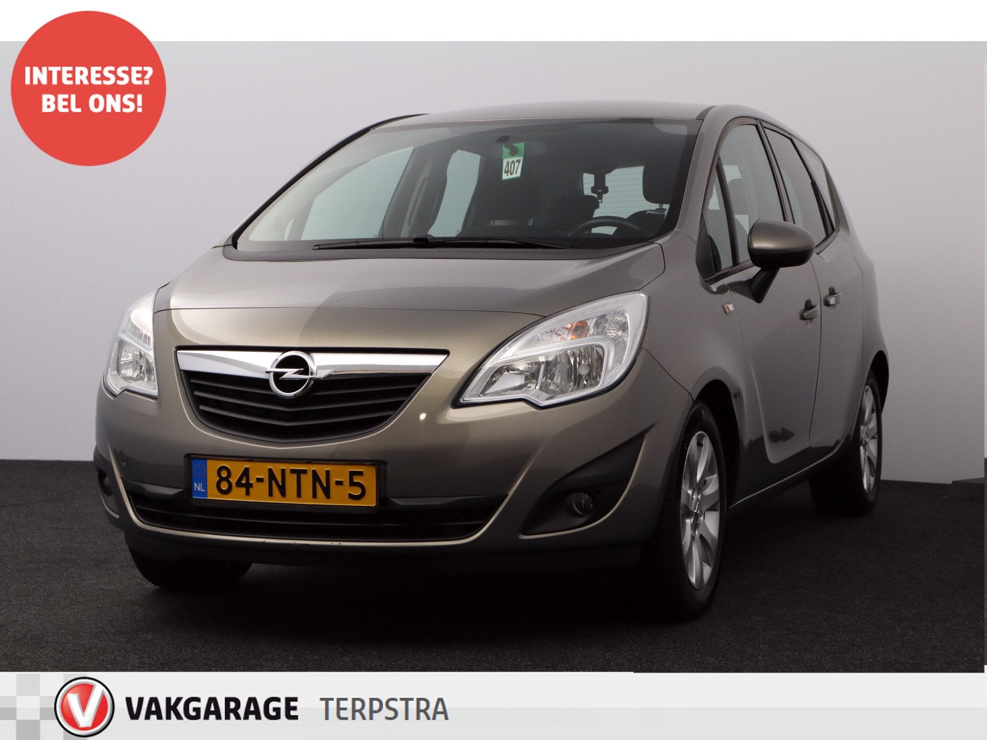 Opel Meriva 1.4 Edition/ DEALER ONDERHOUDEN!/ Trekhaak/ 16'', Voorwielaandrijving, Gebruikt, 4 cilinders, Bruin