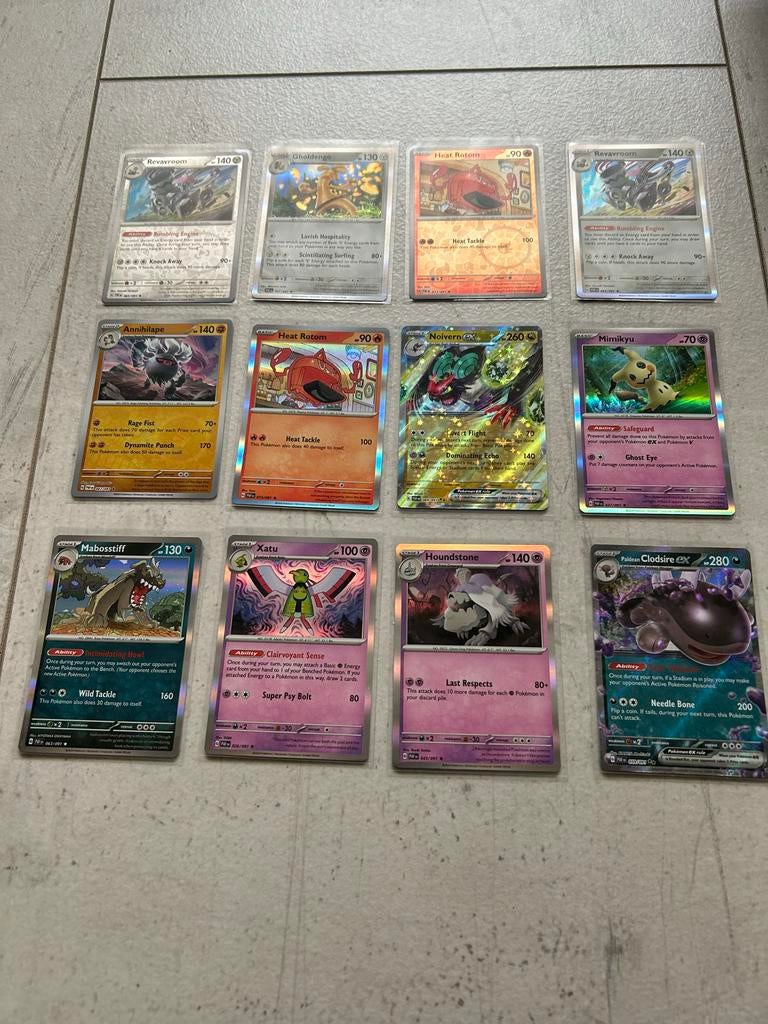 Paldea Evolved Holo Pokémon kaarten, Verzenden, Nieuw, Losse kaart, Foil