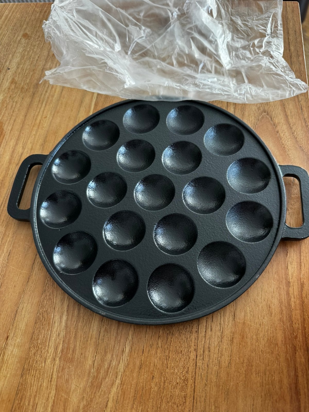 Poffertjes pan, Pannenkoekenpan, Gietijzer, Nieuw, Ophalen of Verzenden