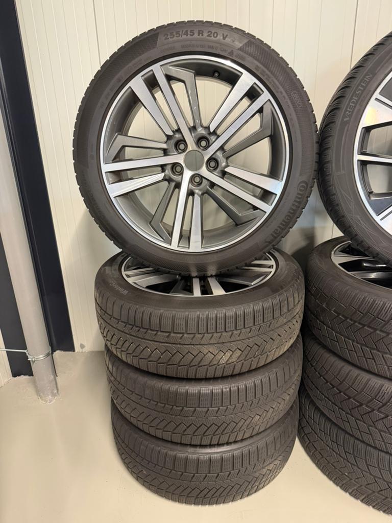 20 Inch Audi Q5 winterset 255/45 R20, Auto-onderdelen, Banden en Velgen, Ophalen, Gebruikt, 255 mm, Banden en Velgen