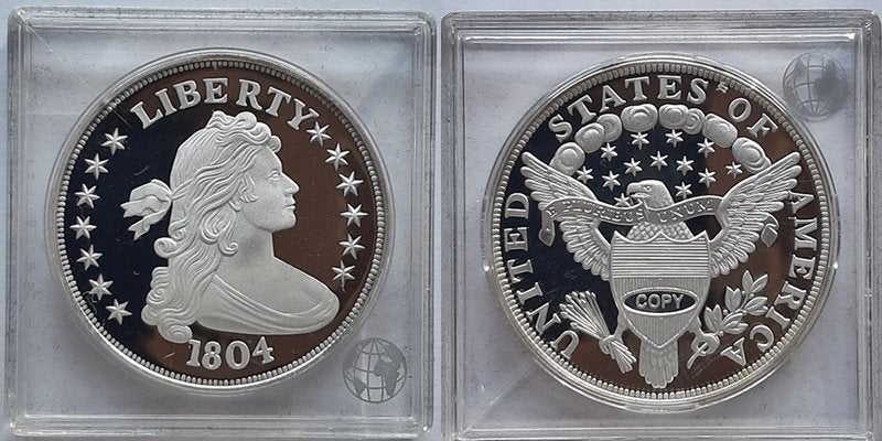 Naslag USA Dollar 1804, Postzegels en Munten, Verzenden, Overige materialen