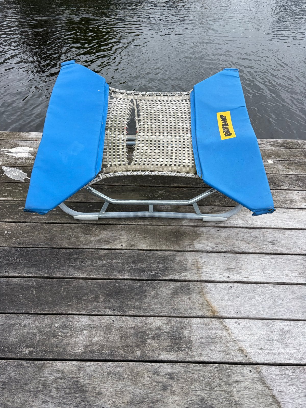 Gebruikte Eurotramp trampoline voor wateractiviteiten, Ophalen, Gebruikt