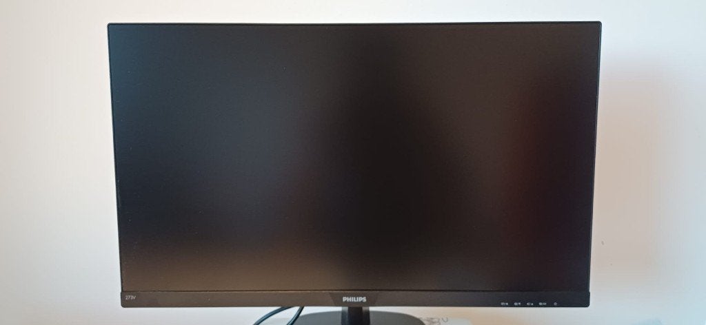 Philips 27" monitor, Ingebouwde speakers, Full HD, Ophalen of Verzenden, Zo goed als nieuw