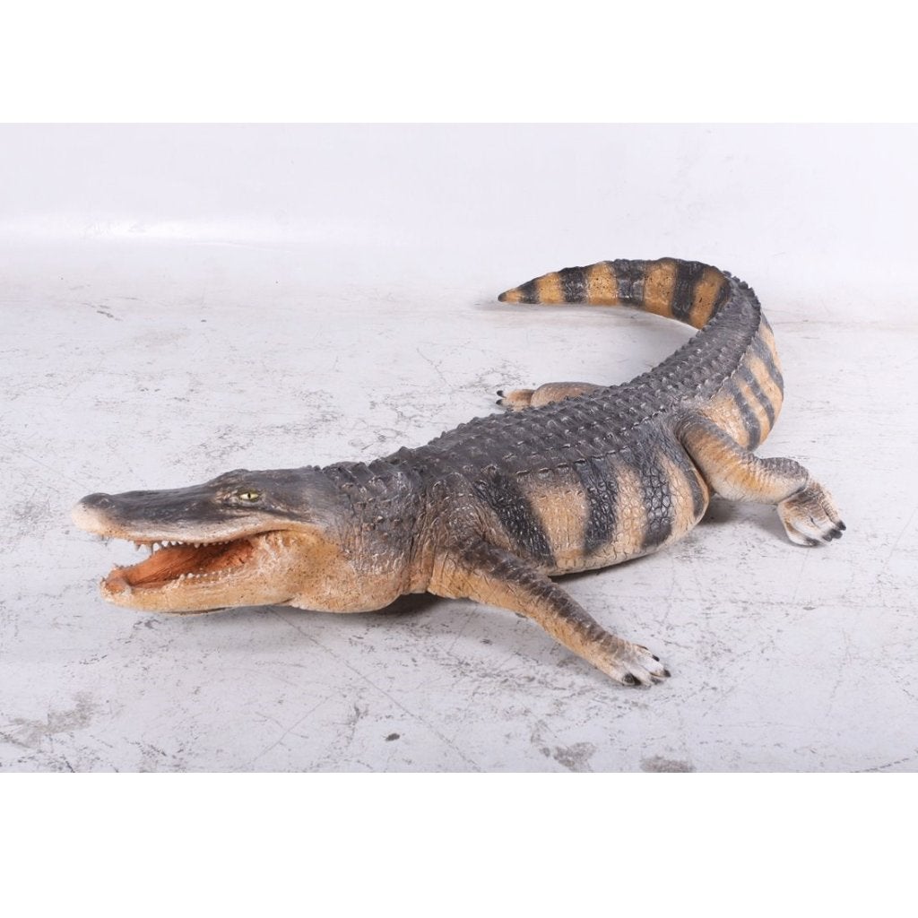 Krokodil 241 cm - krokodil beeld levensecht, Verzamelen, Ophalen, Nieuw, Overige typen