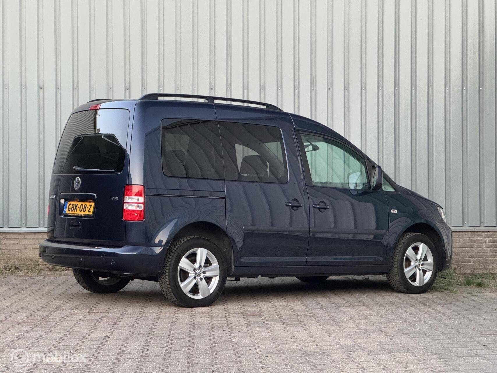 Volkswagen Caddy Maxi 1.2TSI Highline | Stoelverw. | 7P. |, Voorwielaandrijving, Euro 5, 4 cilinders, Blauw