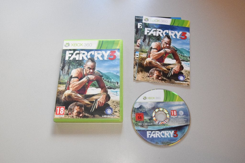 XBOX 360 : Farcry 3, Gebruikt, Vanaf 18 jaar, Shooter, 1 speler