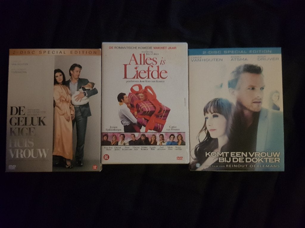 3 Nederlandstalige DVD's, Alle leeftijden, Ophalen, Gebruikt, Muziek