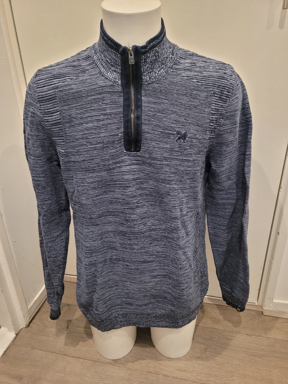 Nette blauwe Vanguard trui maat L, Maat 52/54 (L), Blauw, Ophalen of Verzenden, Zo goed als nieuw