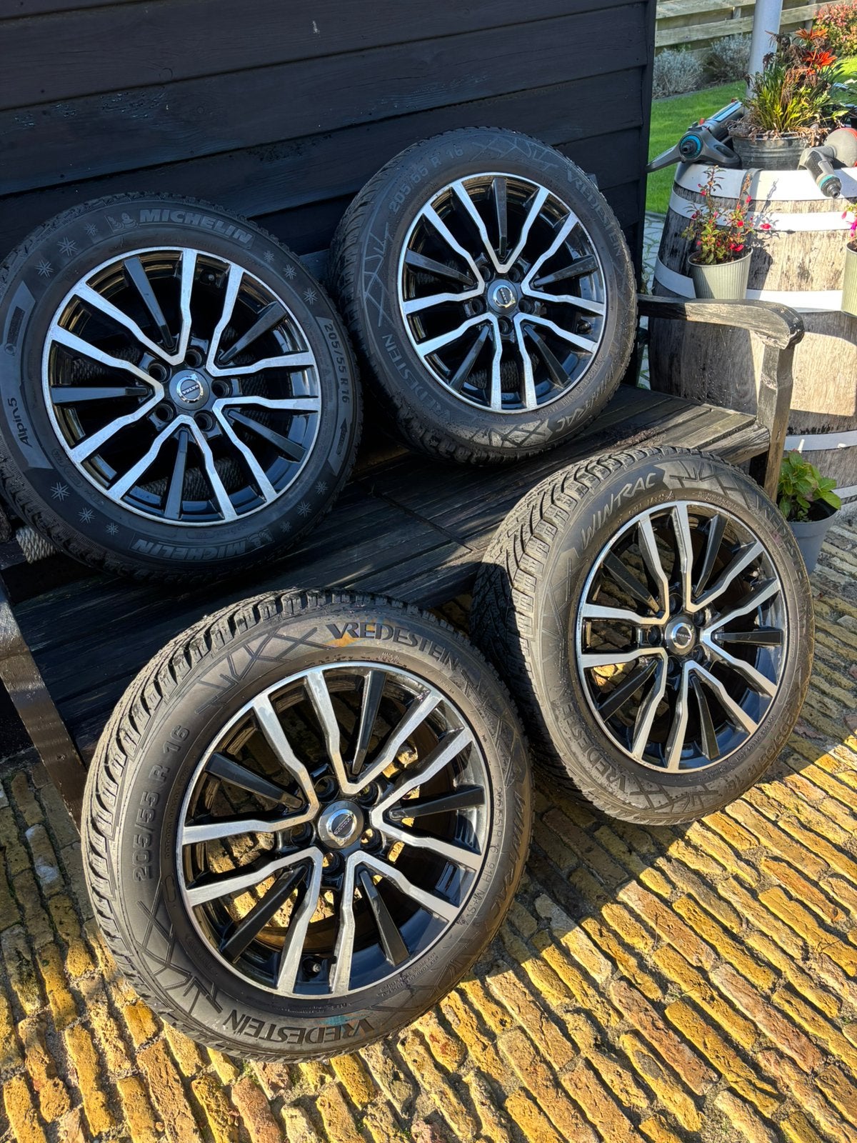 winterwielen voor Volvo V40, Ophalen, 16 inch, Banden en Velgen, 205 mm
