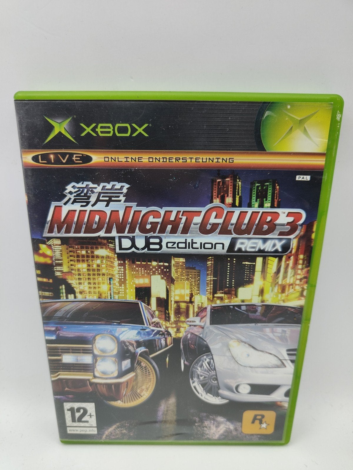 Midnight Club 3 DUB Edition Remix - Xbox Classic, Spelcomputers en Games, Online, Gebruikt, Info@rockstargames.com, 1 speler
