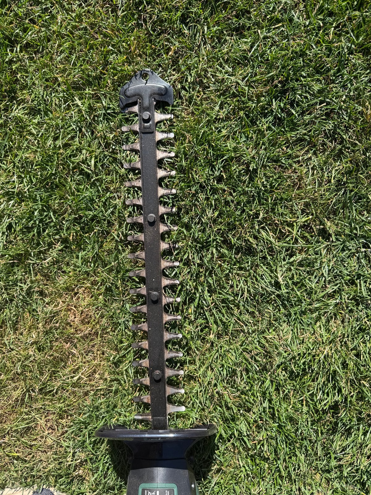 Parkside Accu-heggenschaar 12V (zonder accu/lader), Ophalen of Verzenden, Gebruikt, Accu