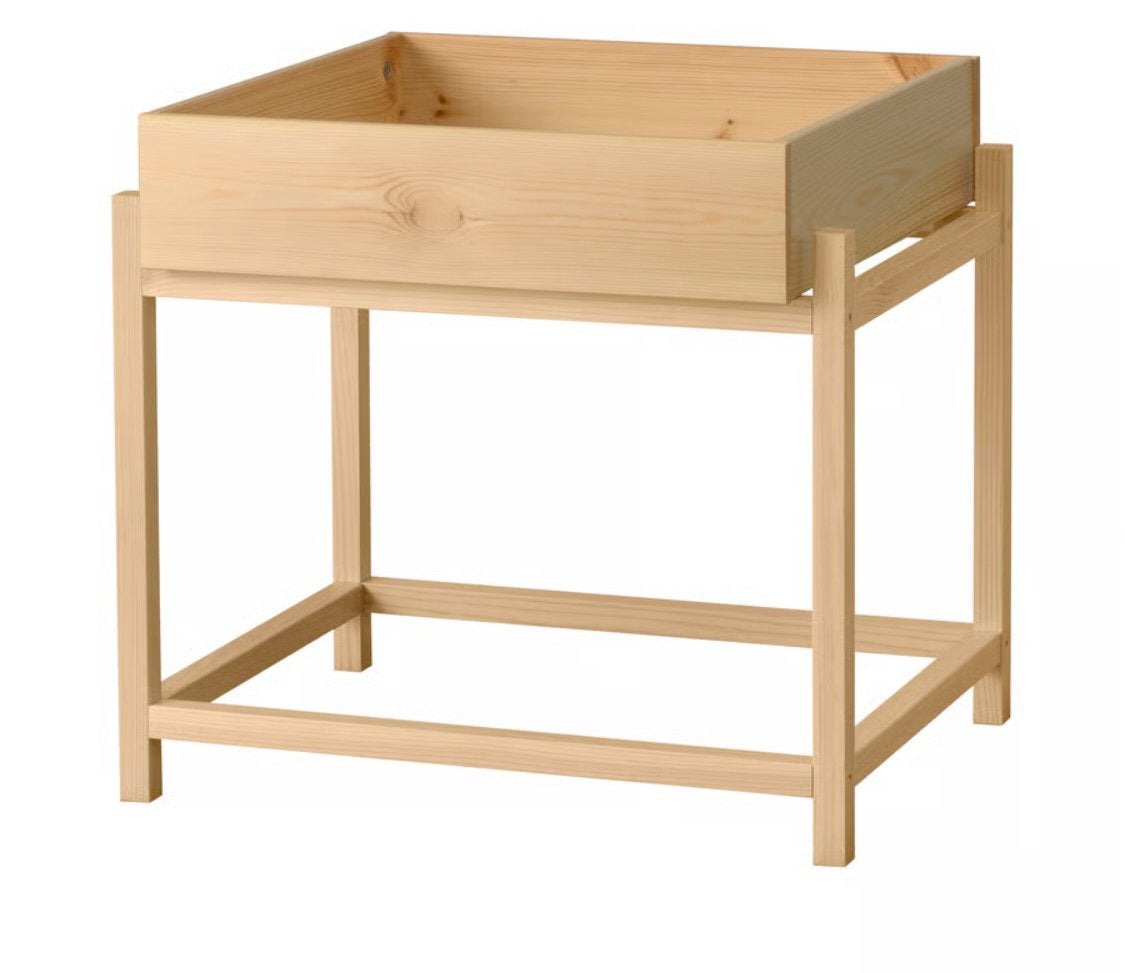 Primarskog Ikea plantenstandaard, Tuin en Terras, Bloembakken en Plantenbakken, Minder dan 60 cm, Vierkant, Nieuw, Ophalen of Verzenden