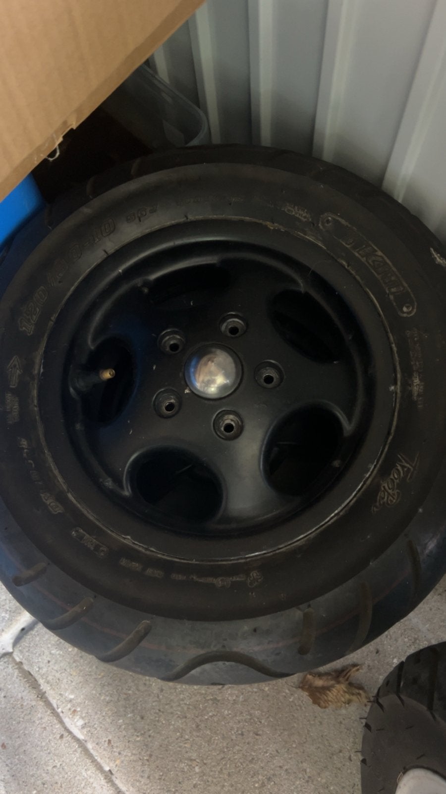 Piaggio h2o voorvelg met band mono, Ophalen of Verzenden, Gebruikt, Overige typen, Overige merken
