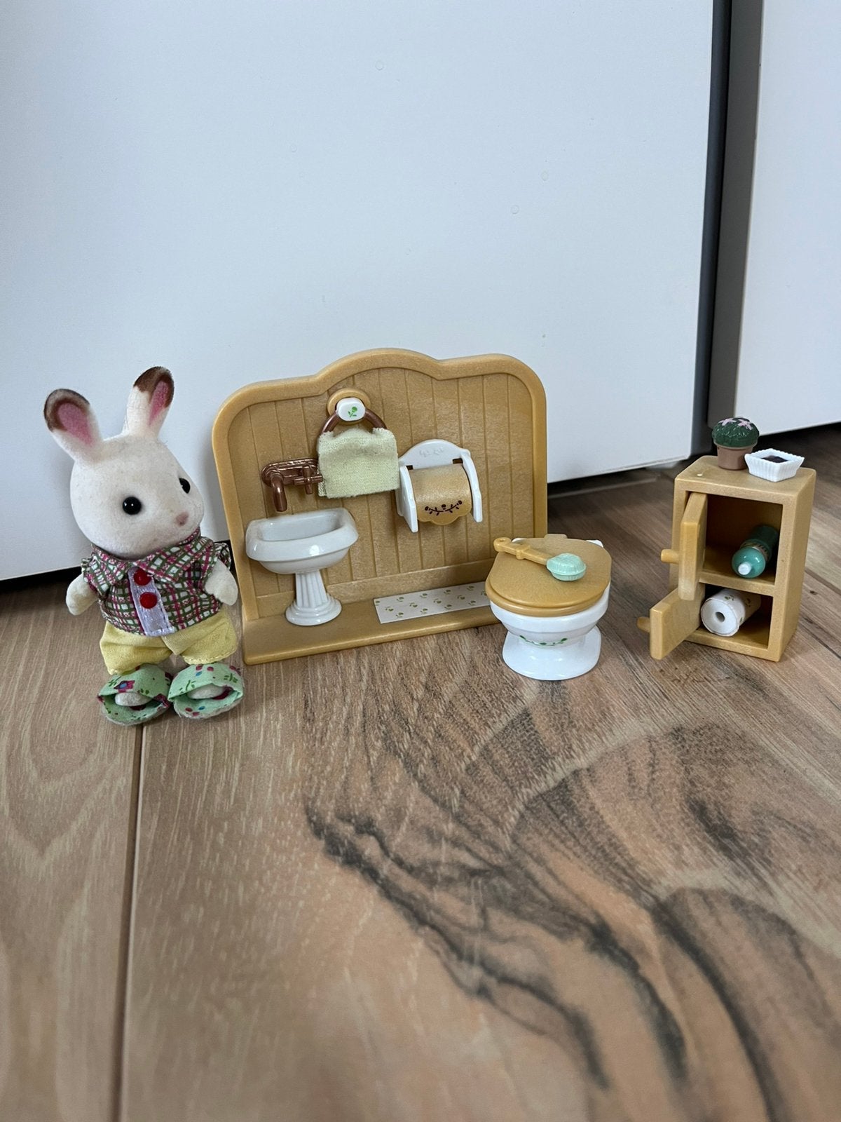 Sylvanian Families wc set, Ophalen of Verzenden, Zo goed als nieuw, Toebehoren