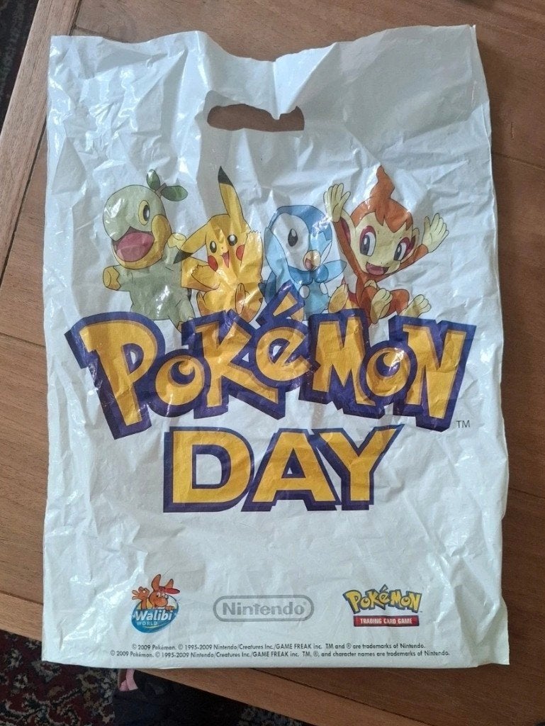 Zeldzame Pokémon Day Walibi tas (2009), Ophalen of Verzenden, Gebruikt, Overige typen