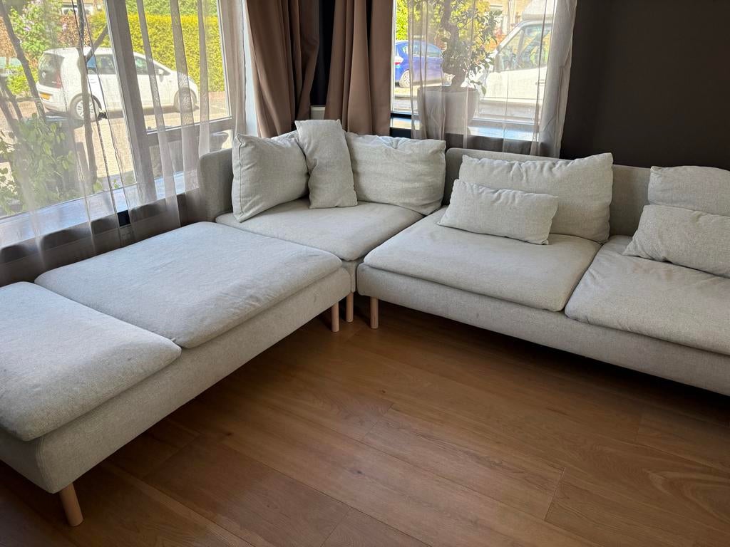 IKEA Söderhamn bank - Comfortabele en stijlvolle hoekbank, Huis en Inrichting, Banken | Bankstellen, Ophalen, 250 tot 300 cm, Hoekbank