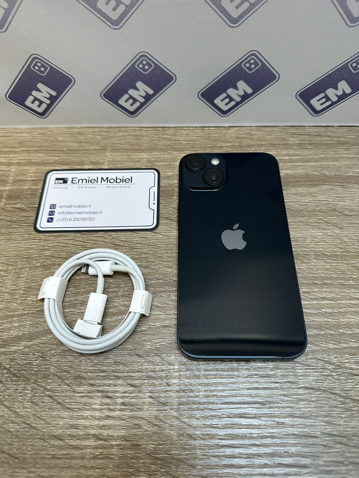 iPhone 14 - 128GB / batterij 100% / garantie, 128 GB, Zwart, Ophalen of Verzenden, Zo goed als nieuw