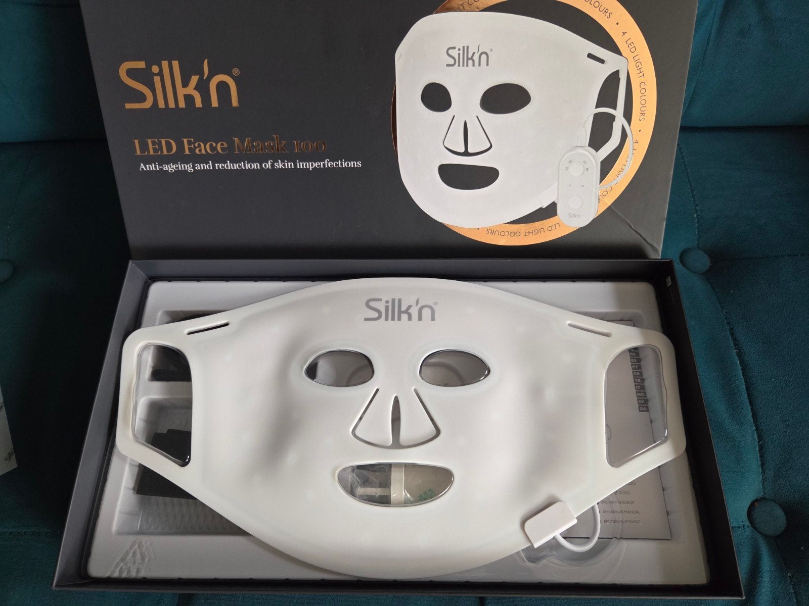 Silk 'n led gezichts masker.  Nieuw, Ophalen of Verzenden, Nieuw, Gehele gezicht