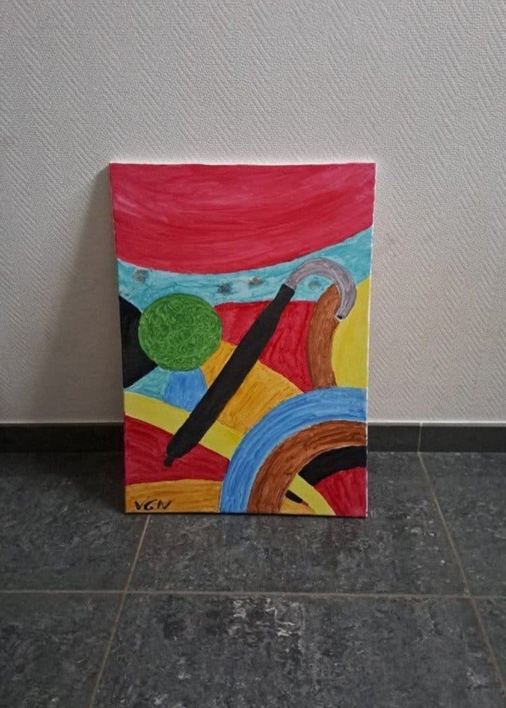 Kunstwerk 'das auspuff', Ophalen
