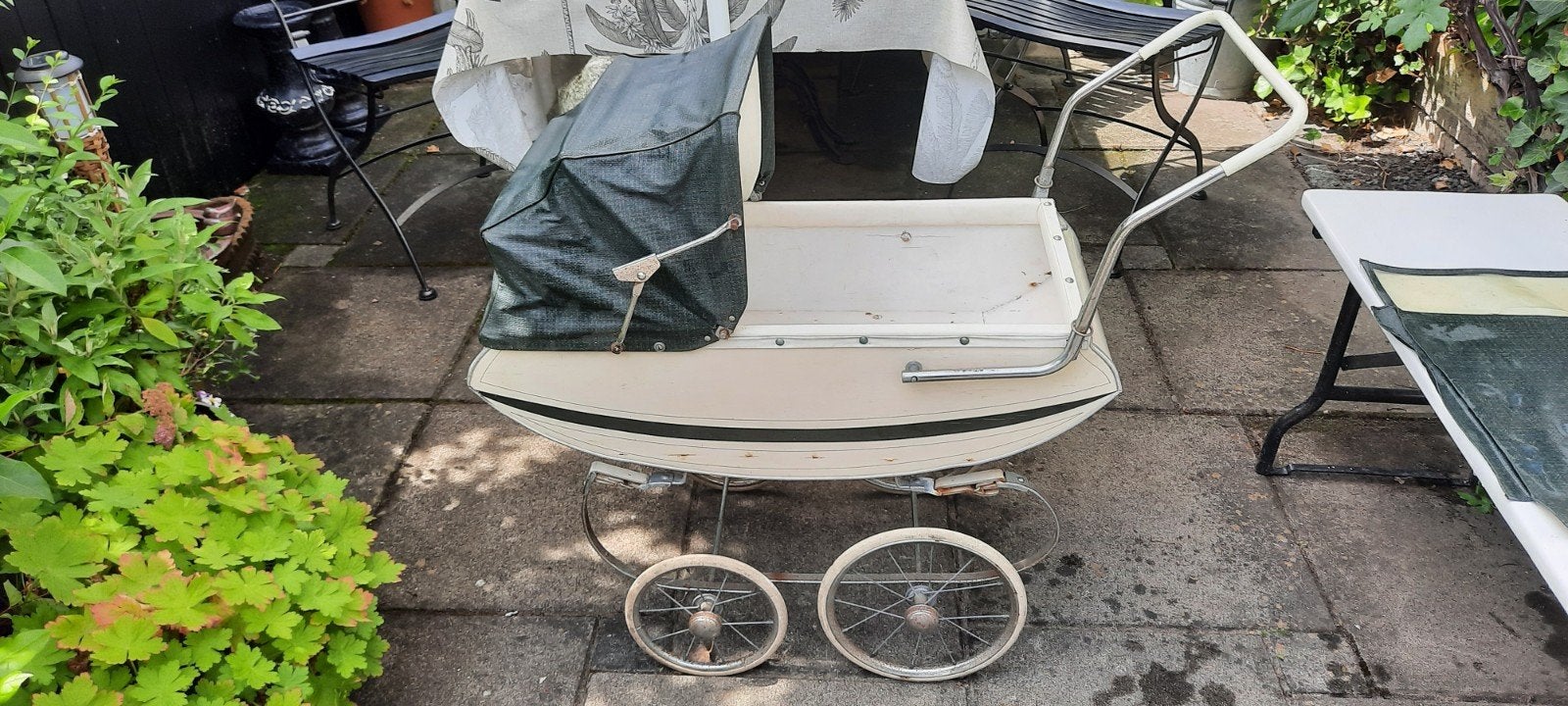 poppenwagen voor 7/ 8/9 jarigen of voor de sier neerzetten?, Ophalen