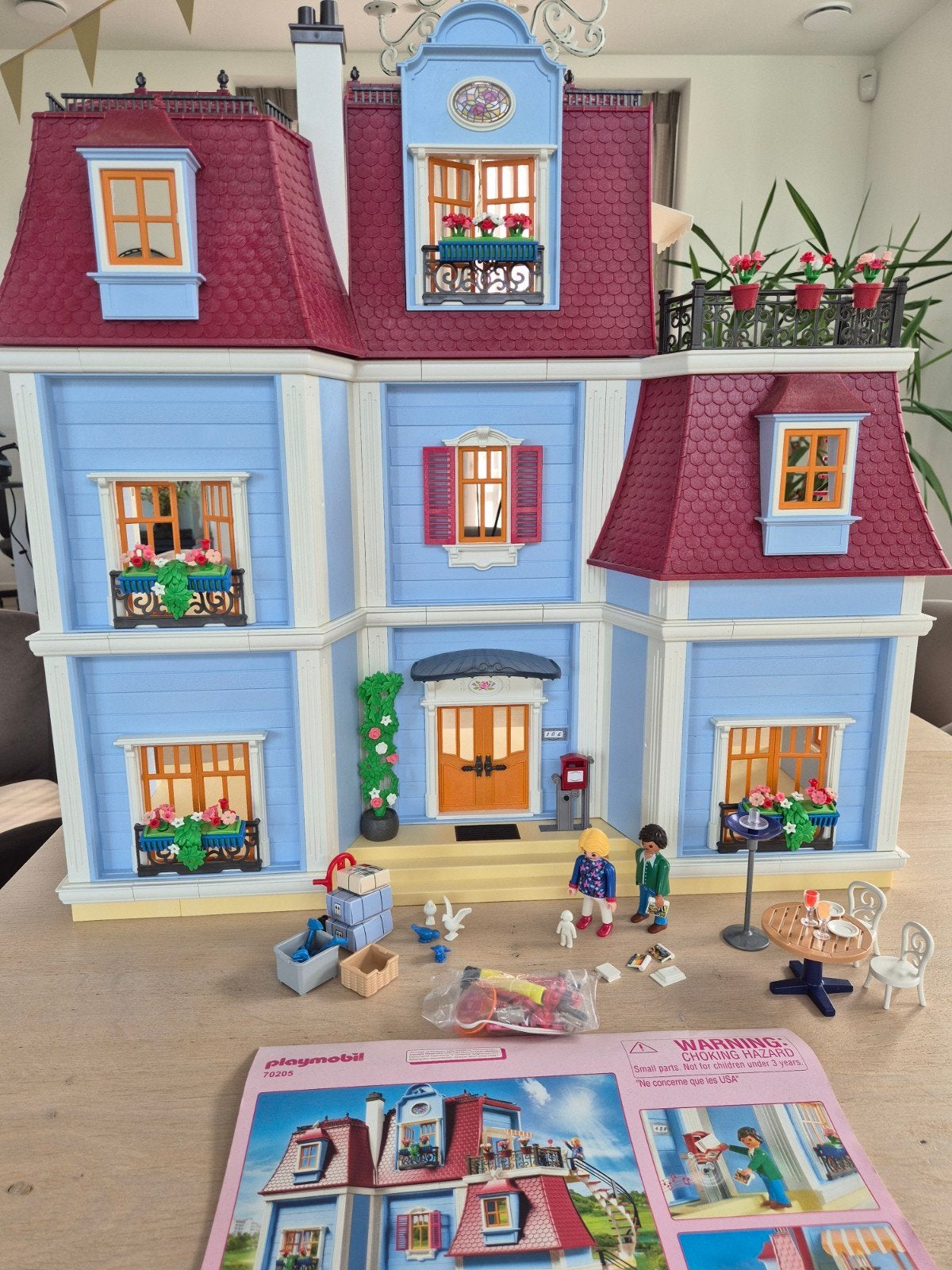 Playmobil Groot Herenhuis 70205 - Zo goed als nieuw, Ophalen, Zo goed als nieuw