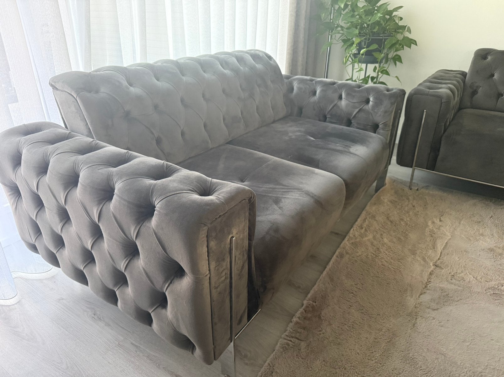Bankstel/slaap bank, Ophalen of Verzenden, Zo goed als nieuw, 75 tot 100 cm