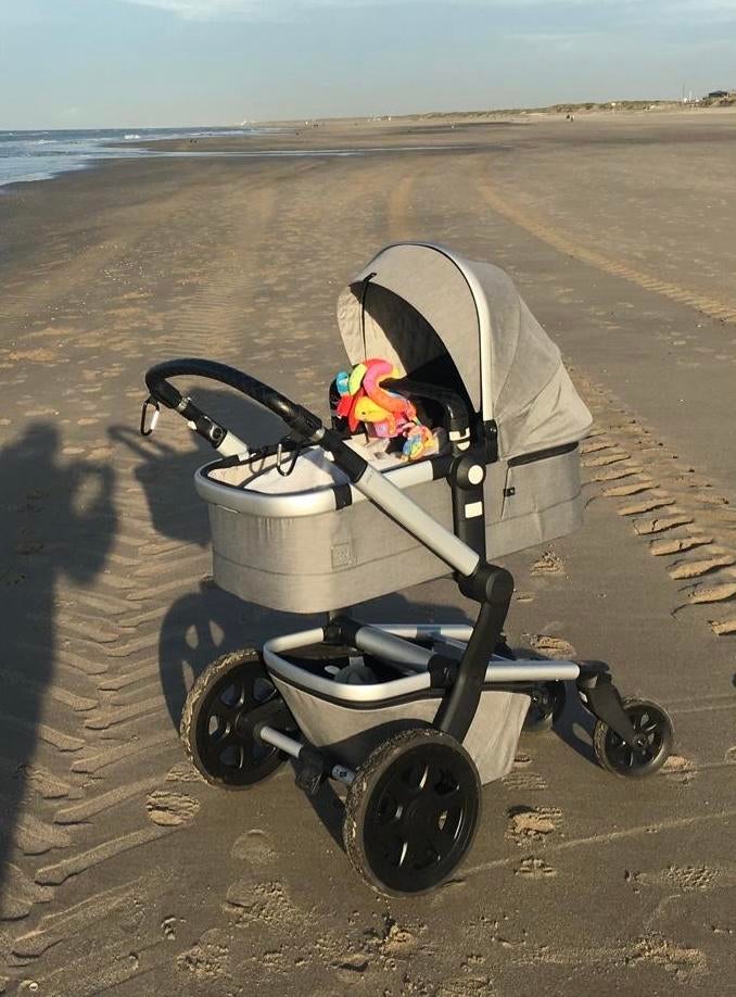 Joolz Day 2 kinderwagen grijs, compleet met nieuw onderstel, Gebruikt, Combiwagen, Met reiswieg, Ophalen