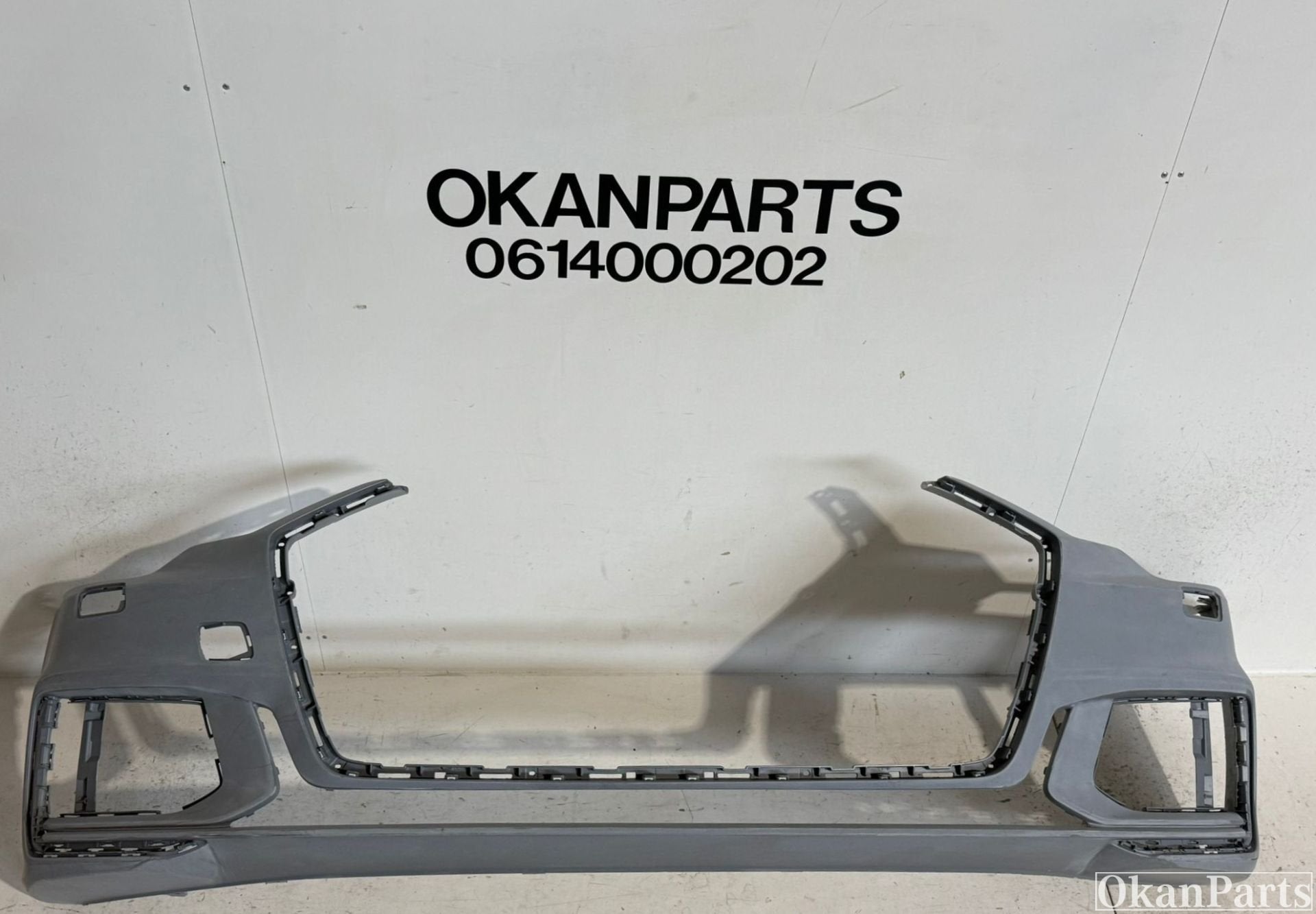Audi A6 4K C8 S-line voorbumper 4K0807437C, Ophalen of Verzenden, Gebruikt, Voor, Bumper
