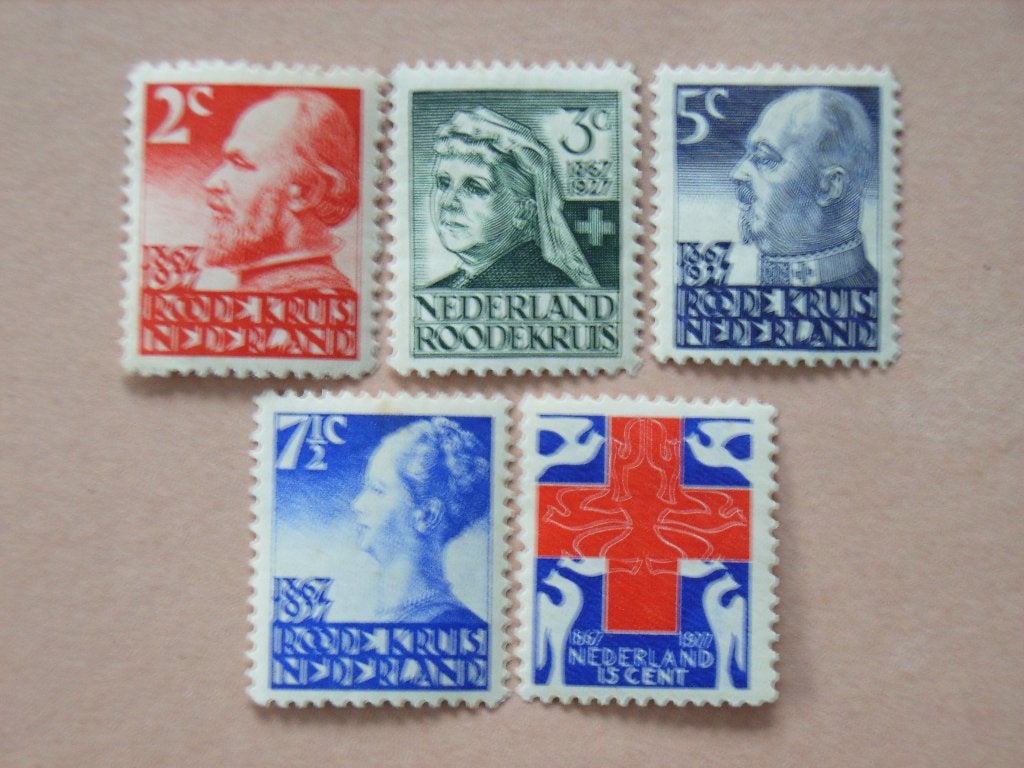 BL   Nederland 203-207 Pf, Ophalen of Verzenden, T/m 1940, Postfris