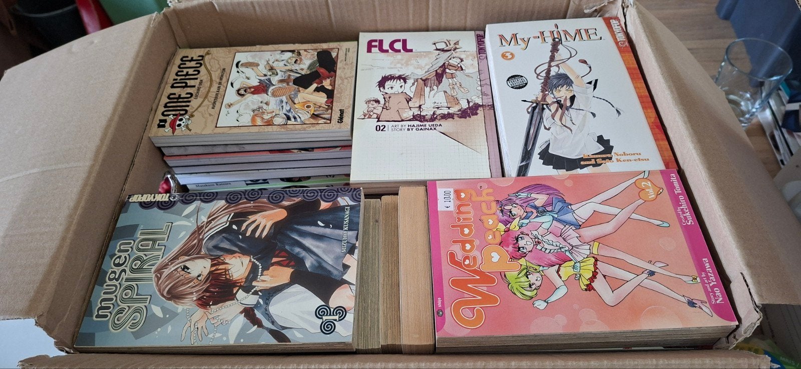 Verhuisdoos vol manga, Boeken, Strips | Comics, Meerdere comics, Ophalen, Gelezen, Japan (Manga)