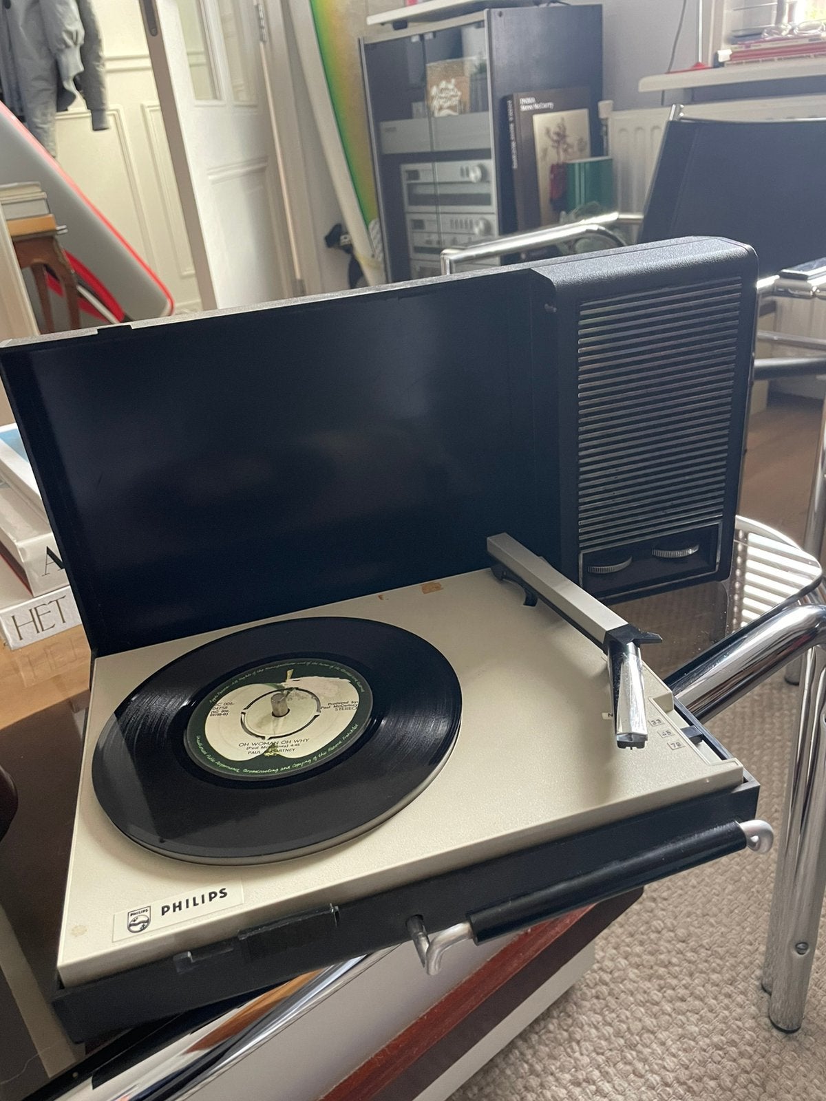 Philips Platenspeler Koffer, Ophalen, Philips