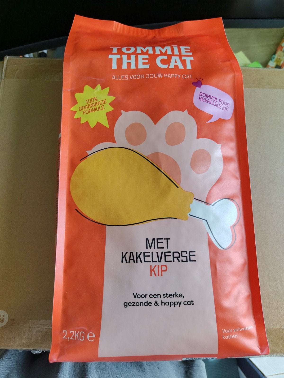Kattenbrokjes Tommie 2,2 kg €7, Dieren en Toebehoren, Ophalen of Verzenden, Kat