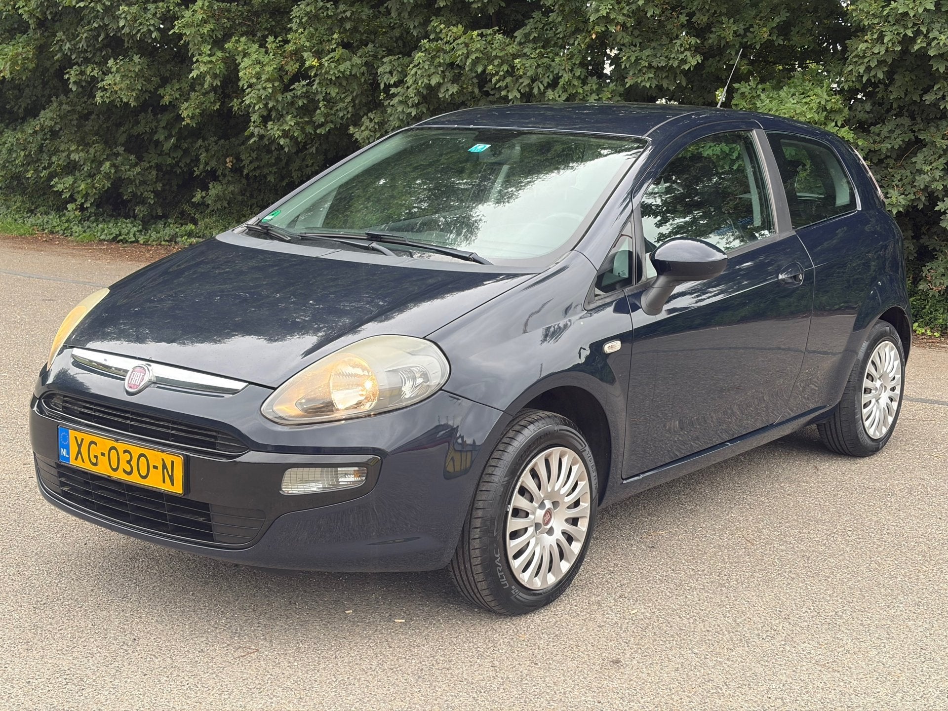 Fiat Punto Evo 1.2 Pop Airco! 191DKM! NW DISTRIBUTIERIEM!, Auto's, Fiat, Voorwielaandrijving, Euro 5, Stof, 4 cilinders