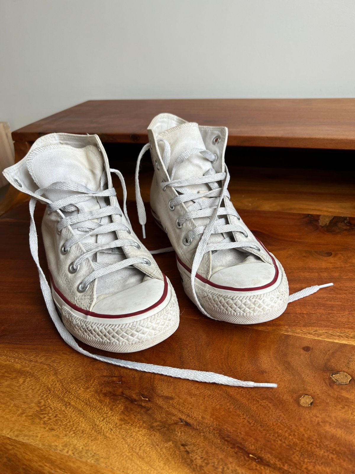 All stars Converse dames wit chuck taylor All Star, Kleding | Dames, Ophalen of Verzenden, Zo goed als nieuw, Wit, Sneakers of Gympen