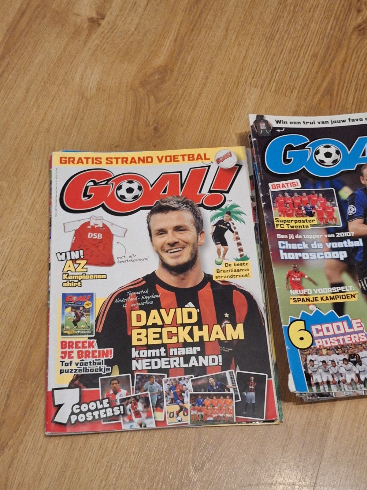 Grote collectie Goal! voetbaltijdschriften - diverse edities, Ophalen of Verzenden, Gelezen, Diverse auteurs, Balsport