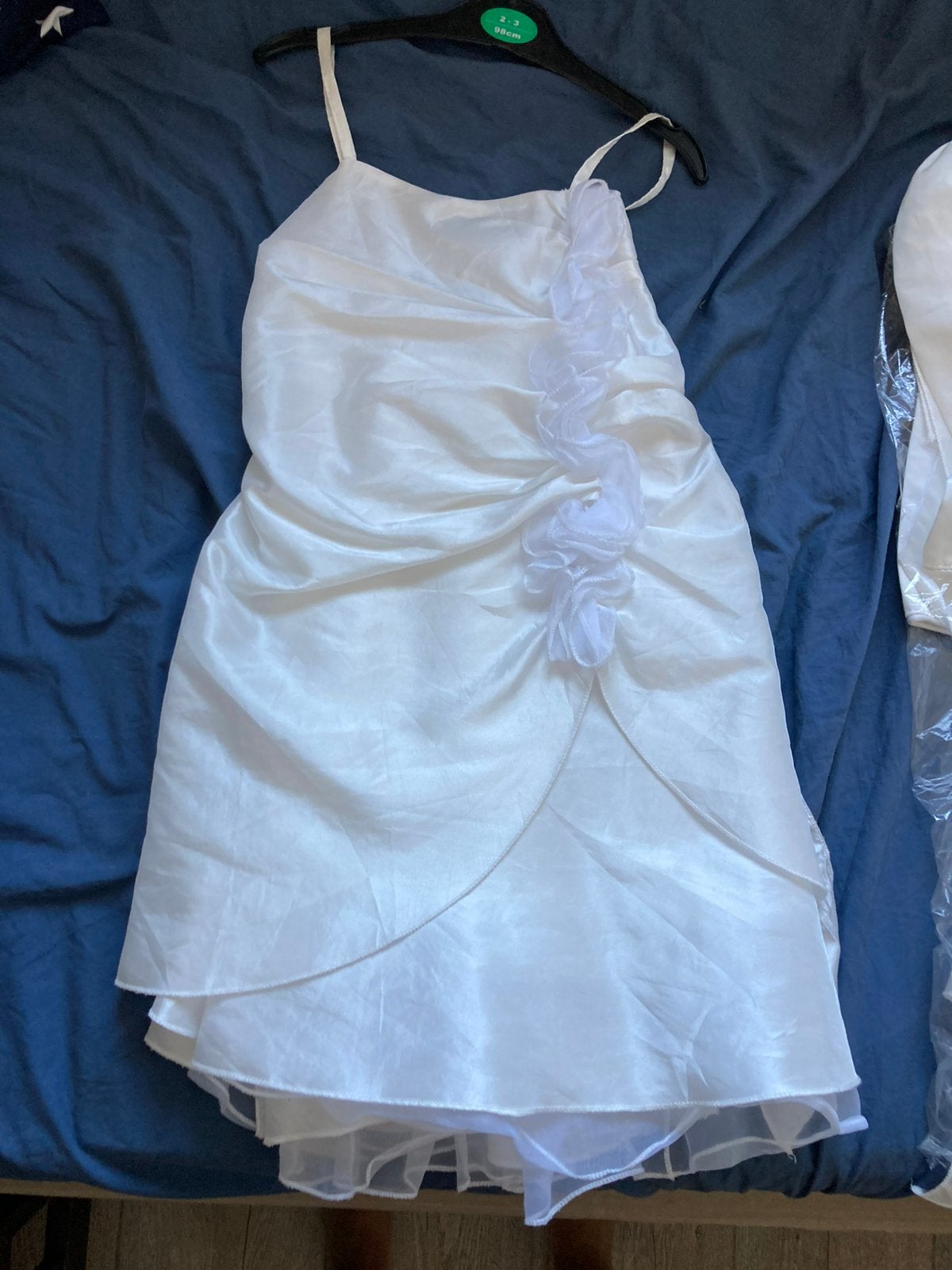 Kinder bruidsjurkjes 2x, Kleding | Dames, Trouwkleding en Trouwaccessoires, Ophalen of Verzenden, Zo goed als nieuw, Zwart, Accessoires