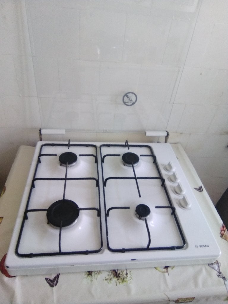 kookplaat bosch, Ophalen, Gebruikt, 4 kookzones, Gas
