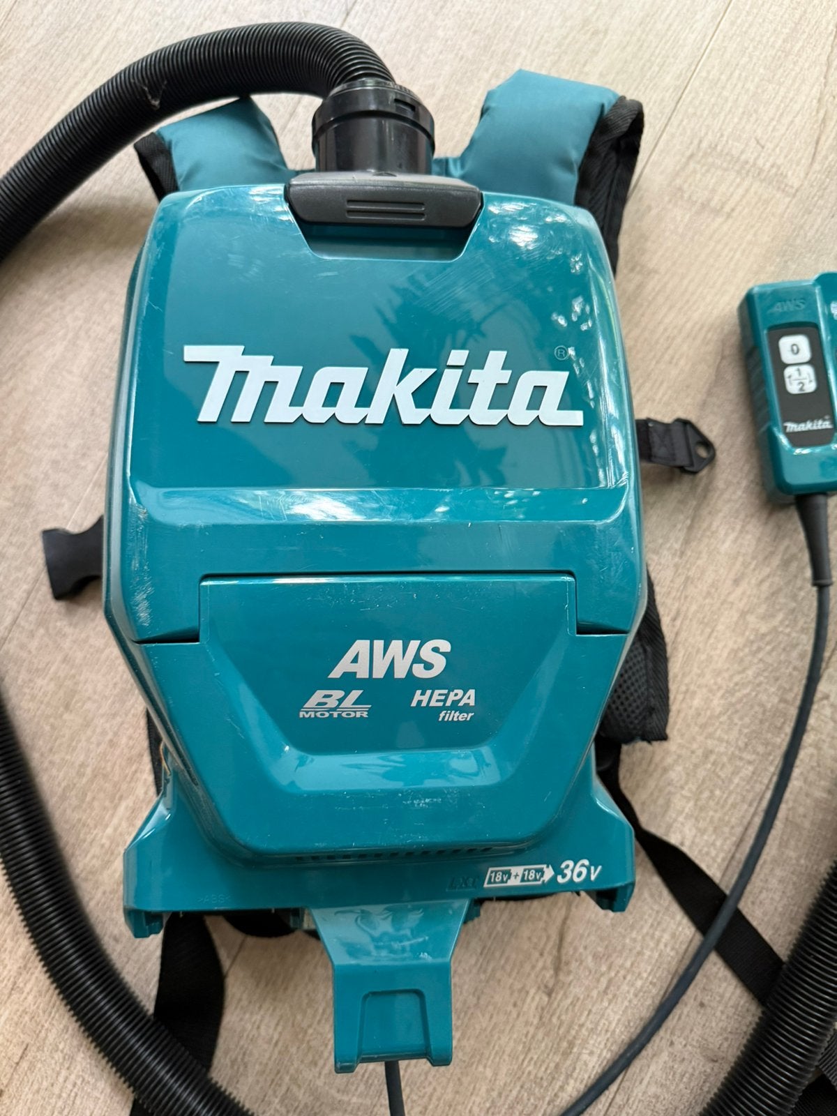 Makita rug stofzuiger. Nieuw, Ophalen of Verzenden, Zo goed als nieuw