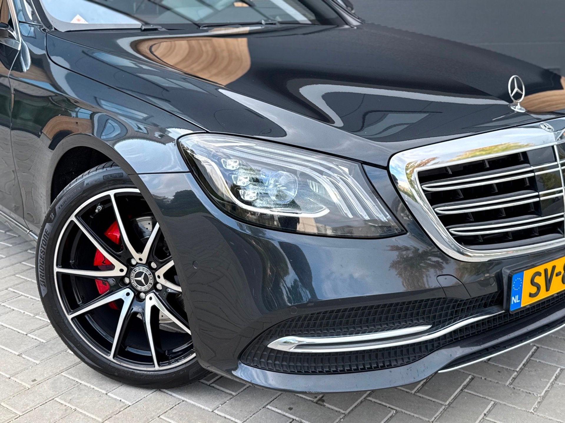 Mercedes-Benz S-klasse S350d Lang (bj 2018) 20” AMG|HuD|BU, Auto's, Automaat, Dealer onderhouden, Achterwielaandrijving, Gebruikt
