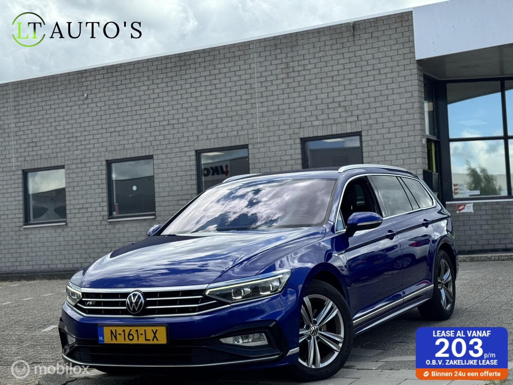 Volkswagen Passat Variant 2.0 TDI R-Line Business +|IQ Light, Auto's, Volkswagen, Automatische klimaatregeling, Euro 6, 4 cilinders